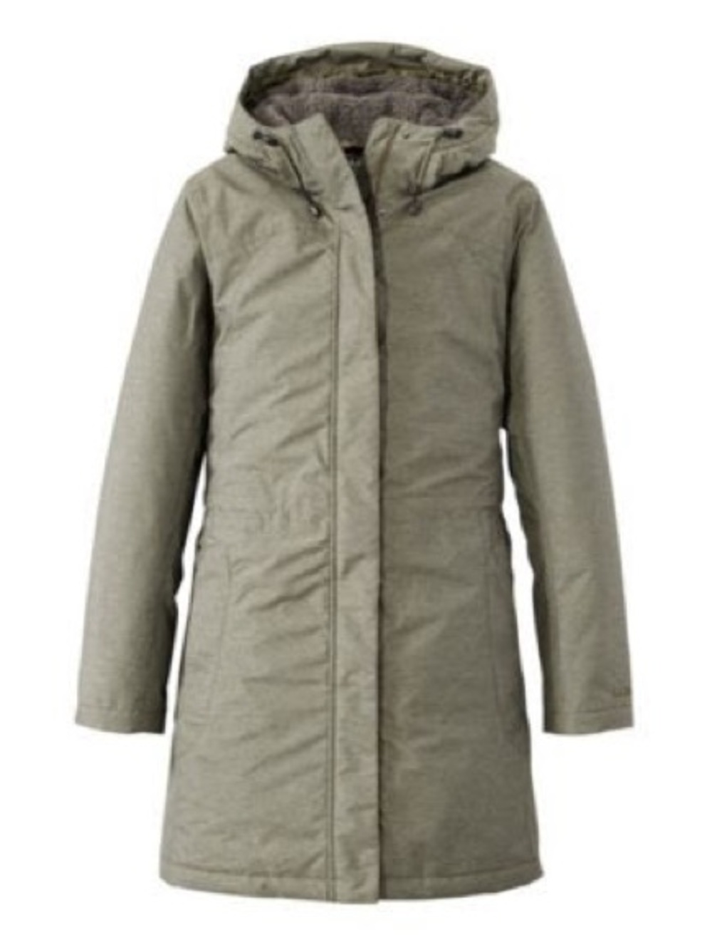LL Bean Women's Winter Warmer Coat in Olive Green size XL